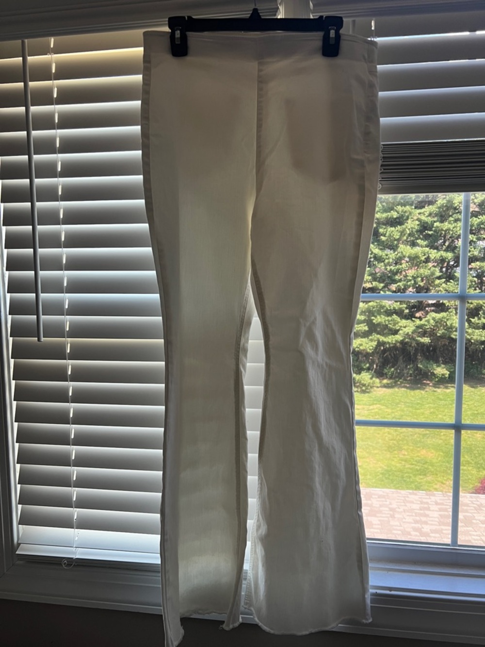 Tinseltown White Boot Cut Flare Jeans